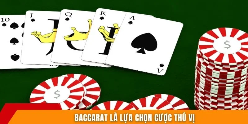 Baccarat là lựa chọn cược thú vị